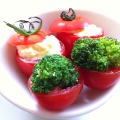 トマトのプランター可愛いです♪昨日レシピ見つけて、さっそく今朝のお弁当に入れさせてもらいました!!ありがとうございました＾＾